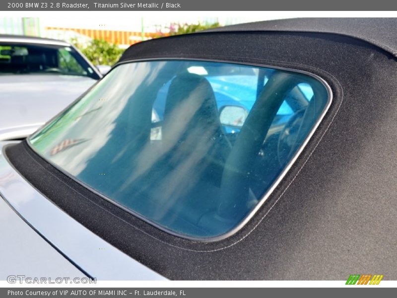 Titanium Silver Metallic / Black 2000 BMW Z3 2.8 Roadster