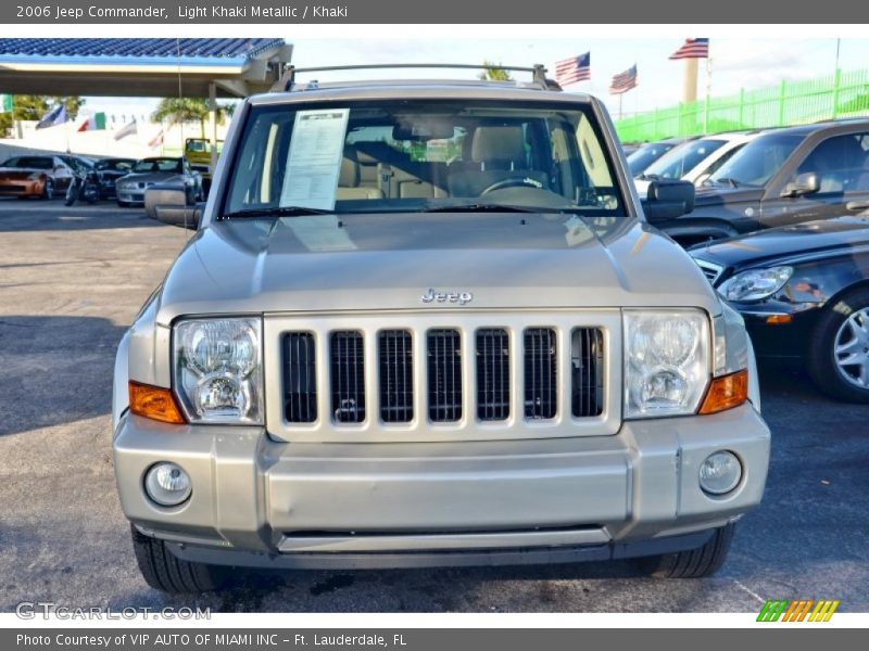 Light Khaki Metallic / Khaki 2006 Jeep Commander