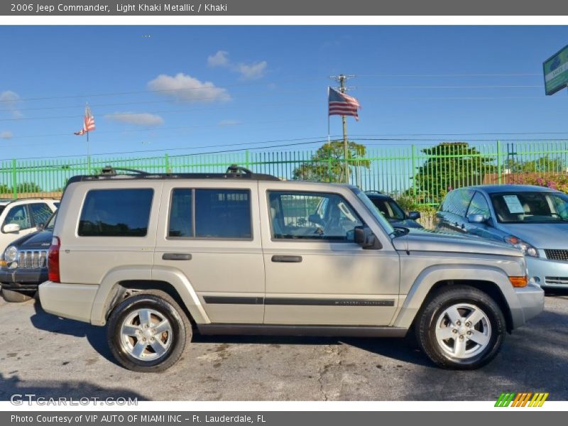 Light Khaki Metallic / Khaki 2006 Jeep Commander