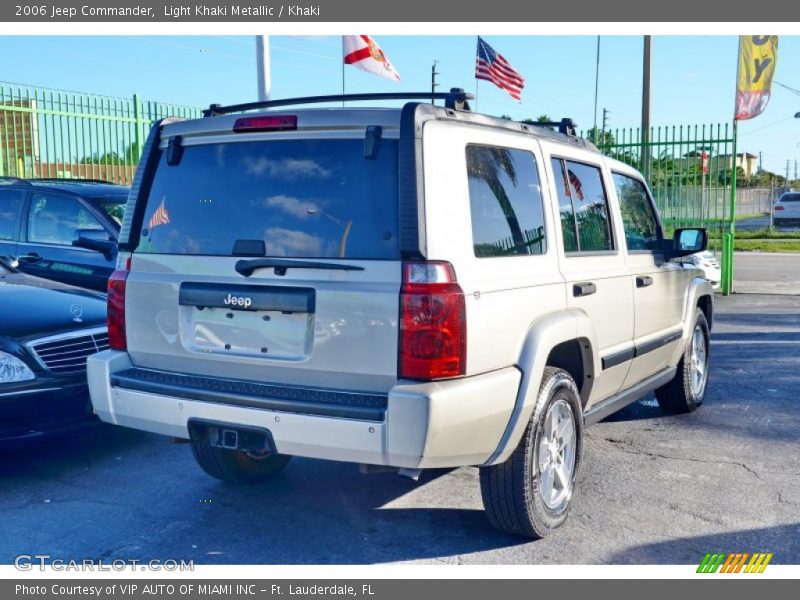 Light Khaki Metallic / Khaki 2006 Jeep Commander