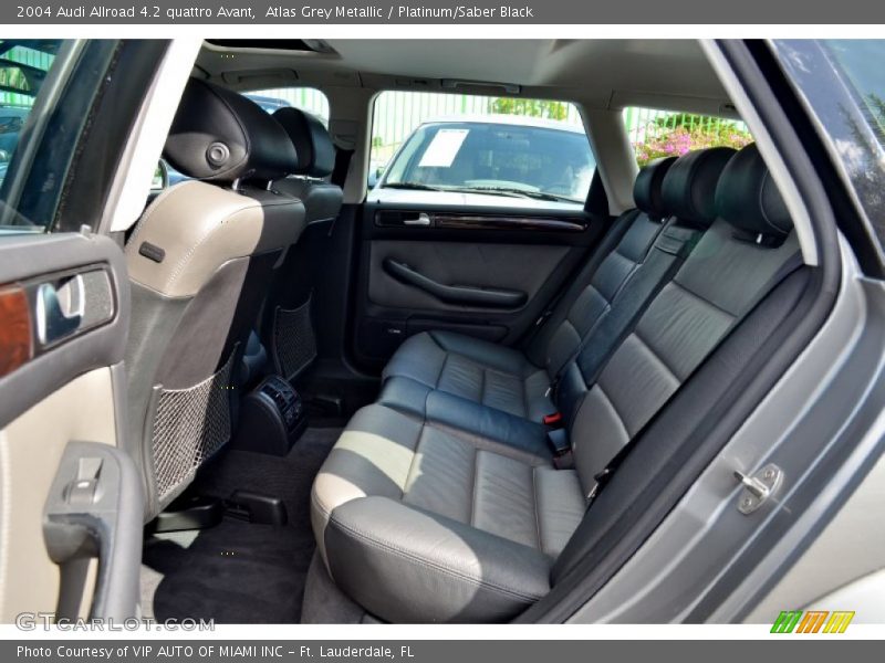 Rear Seat of 2004 Allroad 4.2 quattro Avant