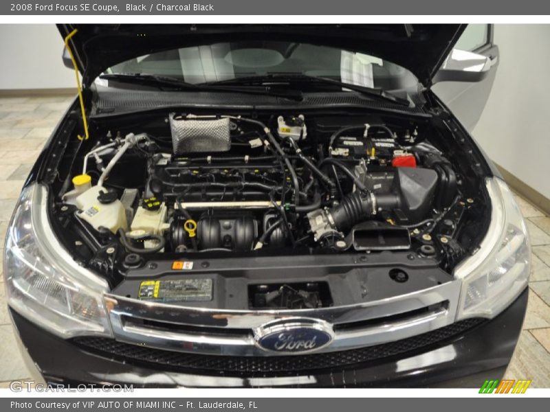 Black / Charcoal Black 2008 Ford Focus SE Coupe