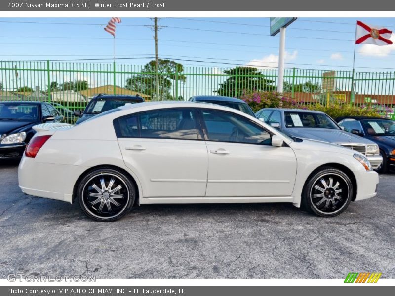 Winter Frost Pearl / Frost 2007 Nissan Maxima 3.5 SE