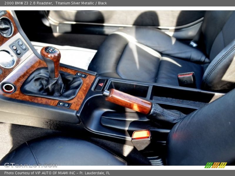 Titanium Silver Metallic / Black 2000 BMW Z3 2.8 Roadster