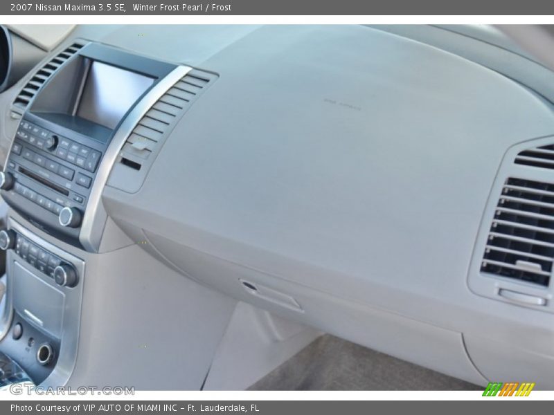 Winter Frost Pearl / Frost 2007 Nissan Maxima 3.5 SE
