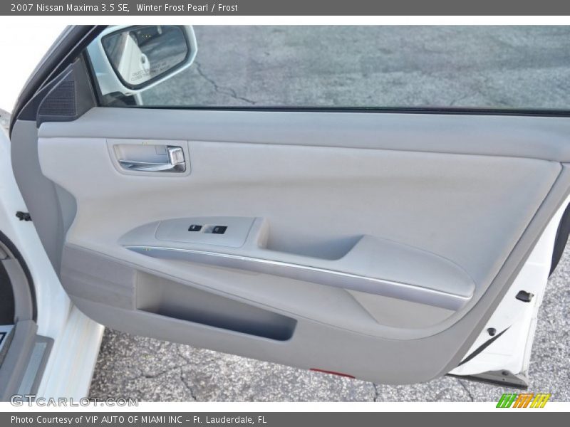 Winter Frost Pearl / Frost 2007 Nissan Maxima 3.5 SE