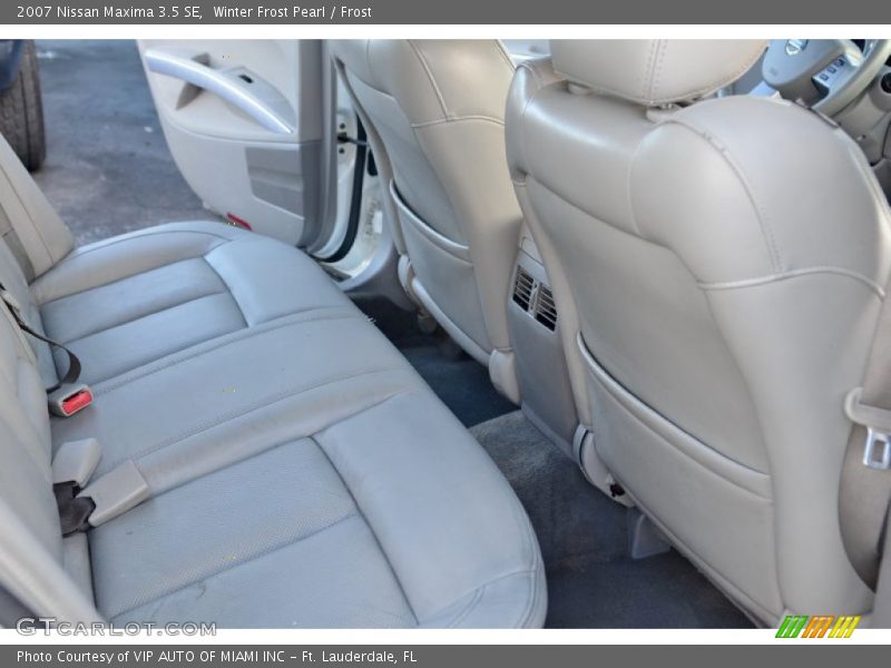Winter Frost Pearl / Frost 2007 Nissan Maxima 3.5 SE