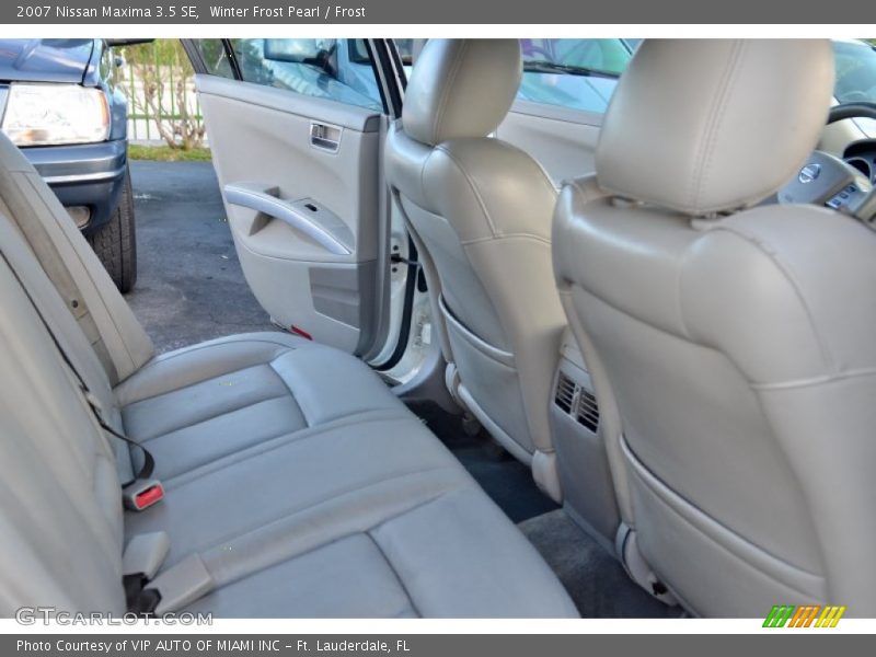 Winter Frost Pearl / Frost 2007 Nissan Maxima 3.5 SE