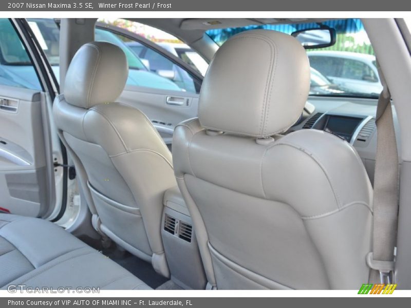 Winter Frost Pearl / Frost 2007 Nissan Maxima 3.5 SE