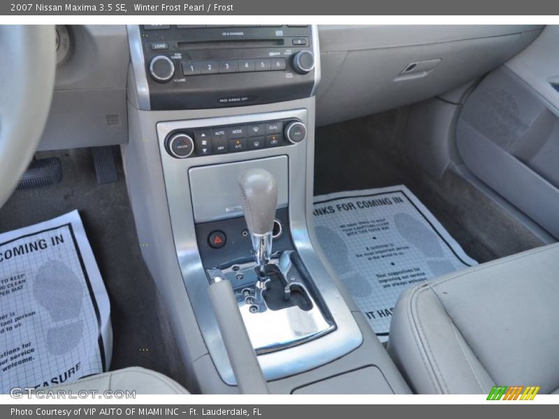 Winter Frost Pearl / Frost 2007 Nissan Maxima 3.5 SE