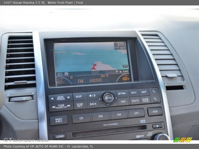 Winter Frost Pearl / Frost 2007 Nissan Maxima 3.5 SE