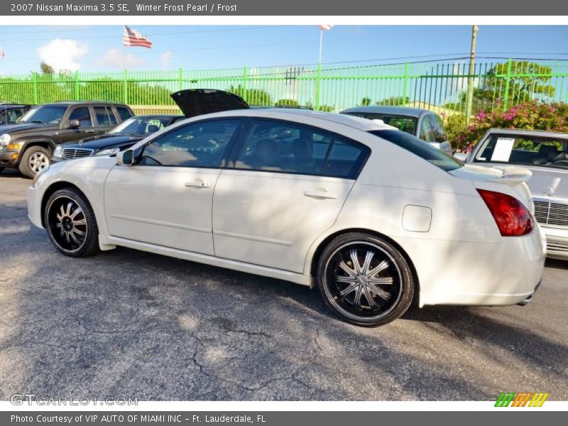 Winter Frost Pearl / Frost 2007 Nissan Maxima 3.5 SE