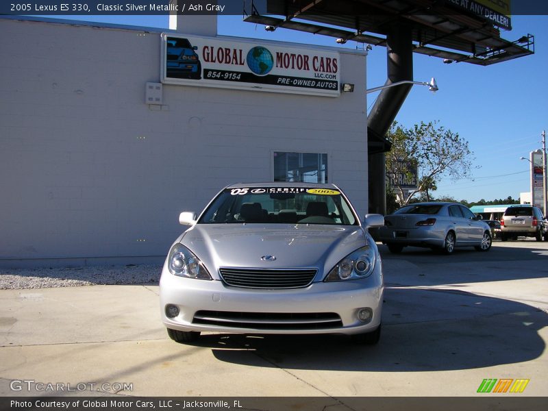 Classic Silver Metallic / Ash Gray 2005 Lexus ES 330