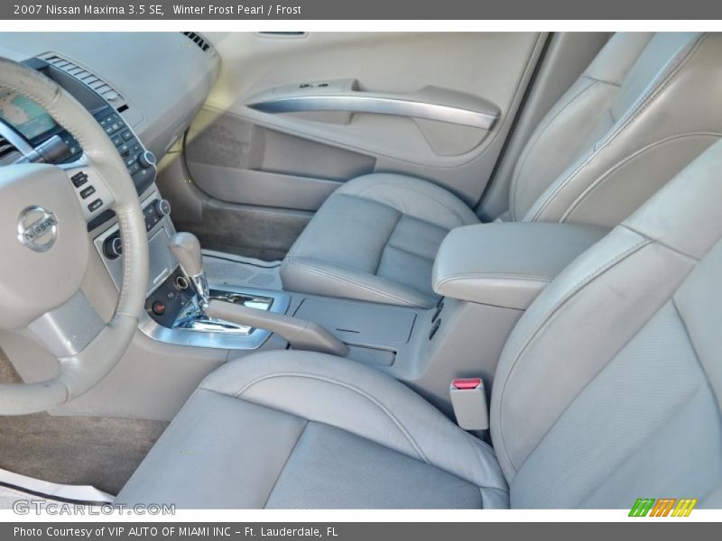 Winter Frost Pearl / Frost 2007 Nissan Maxima 3.5 SE