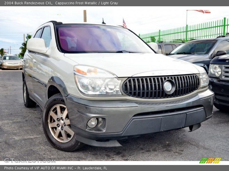Cappuccino Frost Metallic / Light Gray 2004 Buick Rendezvous CXL