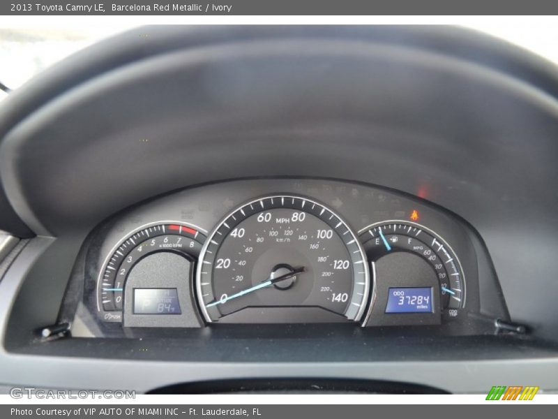 Barcelona Red Metallic / Ivory 2013 Toyota Camry LE