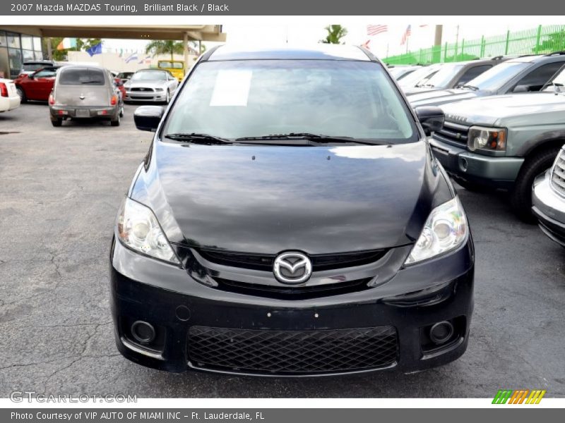 Brilliant Black / Black 2007 Mazda MAZDA5 Touring