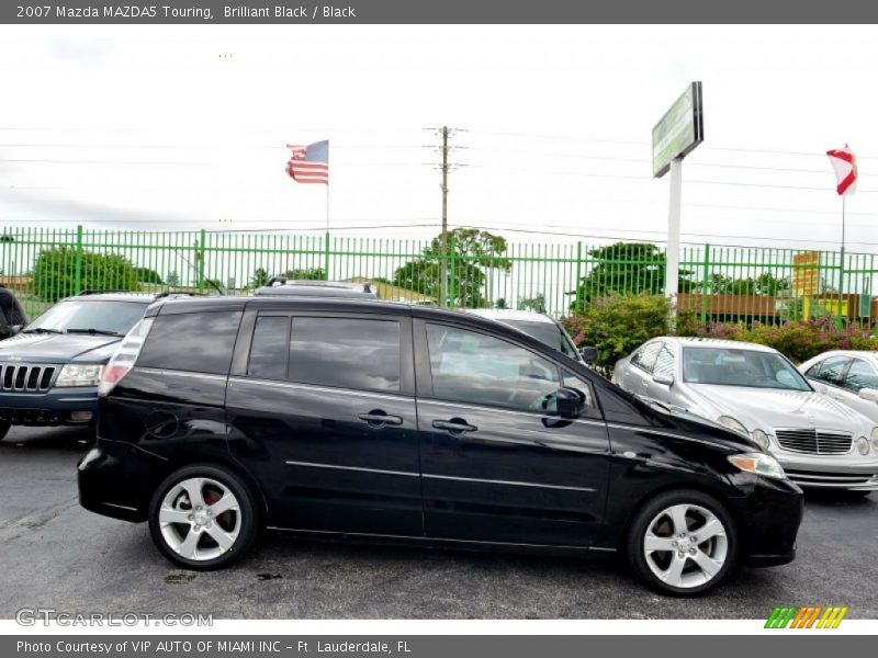 Brilliant Black / Black 2007 Mazda MAZDA5 Touring