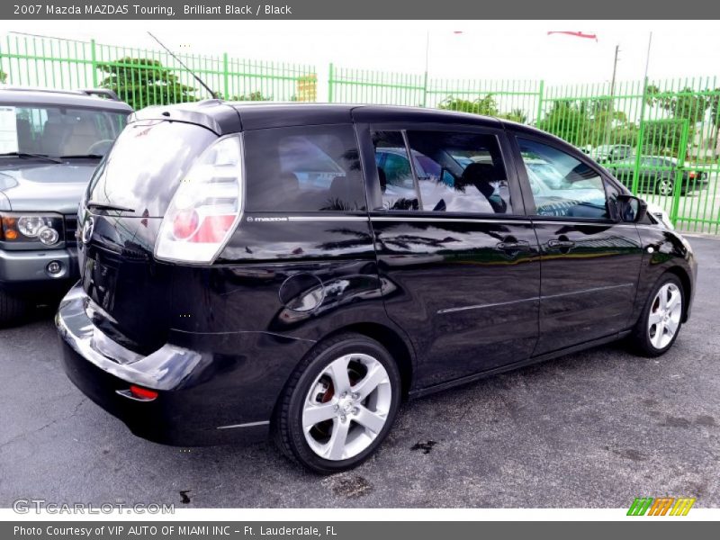 Brilliant Black / Black 2007 Mazda MAZDA5 Touring