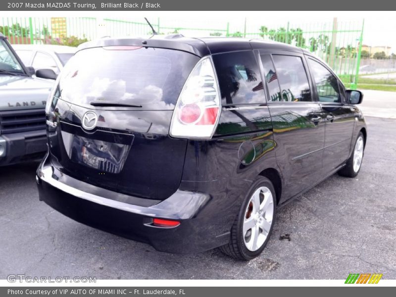 Brilliant Black / Black 2007 Mazda MAZDA5 Touring