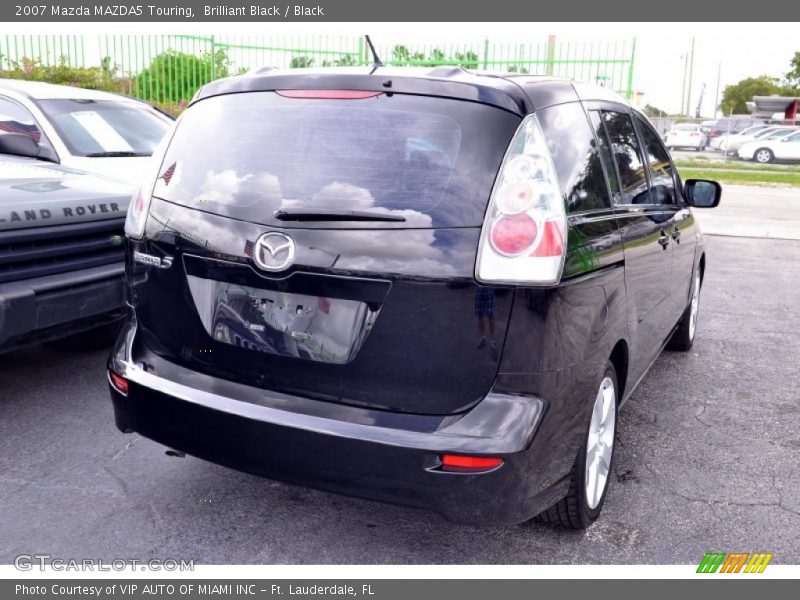 Brilliant Black / Black 2007 Mazda MAZDA5 Touring