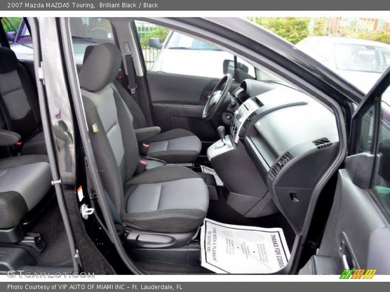 Brilliant Black / Black 2007 Mazda MAZDA5 Touring