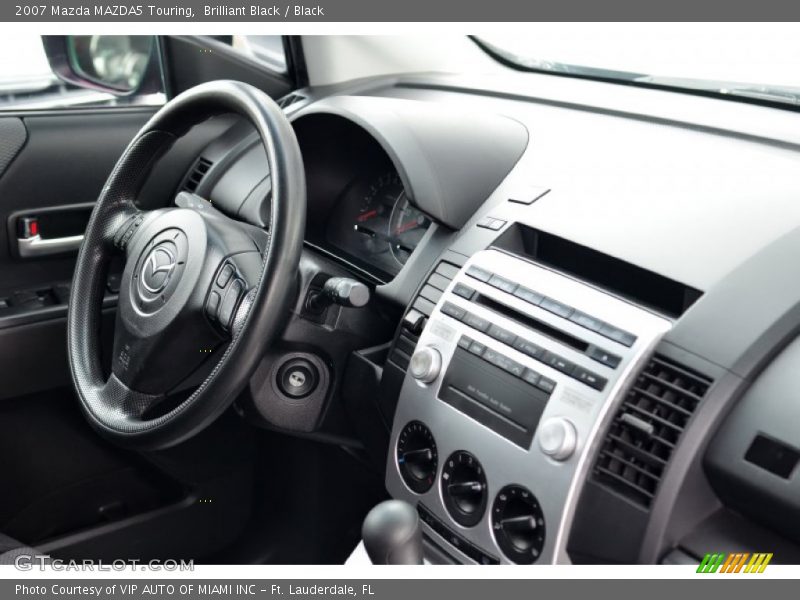 Brilliant Black / Black 2007 Mazda MAZDA5 Touring