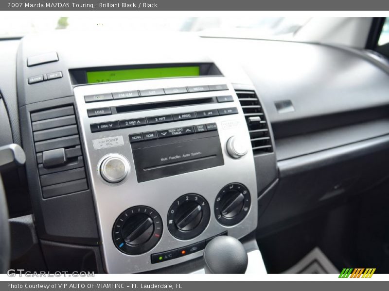 Brilliant Black / Black 2007 Mazda MAZDA5 Touring