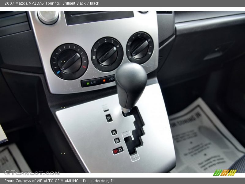 Brilliant Black / Black 2007 Mazda MAZDA5 Touring
