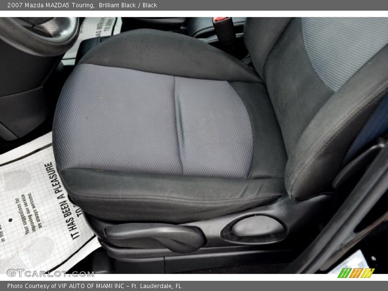 Brilliant Black / Black 2007 Mazda MAZDA5 Touring