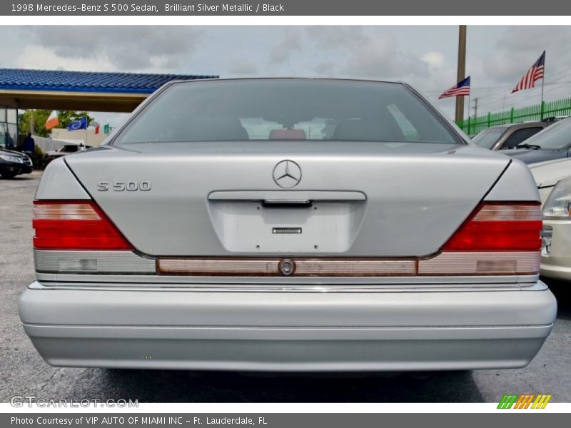  1998 S 500 Sedan Brilliant Silver Metallic