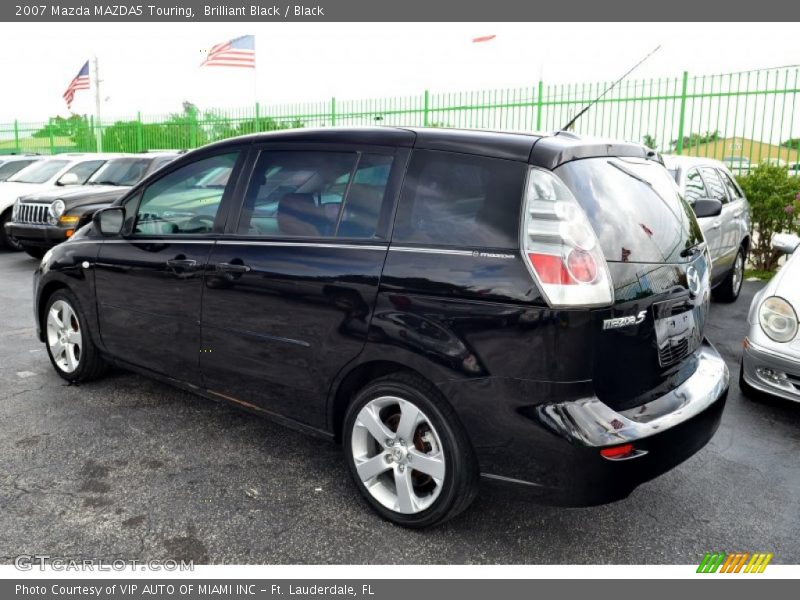 Brilliant Black / Black 2007 Mazda MAZDA5 Touring