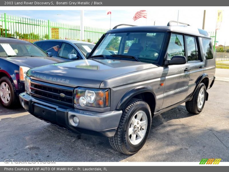 Bonatti Grey Metallic / Black 2003 Land Rover Discovery S