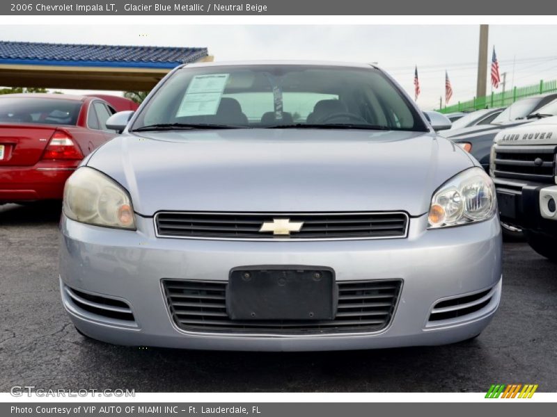 Glacier Blue Metallic / Neutral Beige 2006 Chevrolet Impala LT