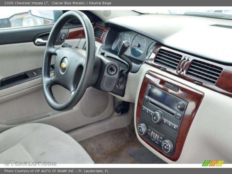 Glacier Blue Metallic / Neutral Beige 2006 Chevrolet Impala LT