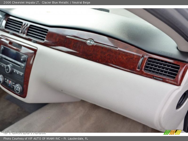 Glacier Blue Metallic / Neutral Beige 2006 Chevrolet Impala LT
