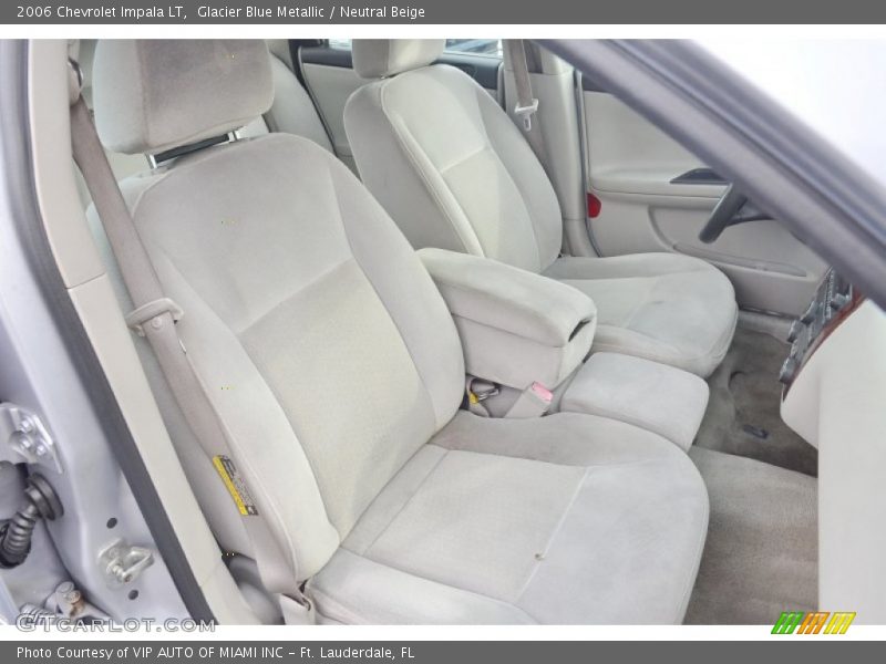 Glacier Blue Metallic / Neutral Beige 2006 Chevrolet Impala LT