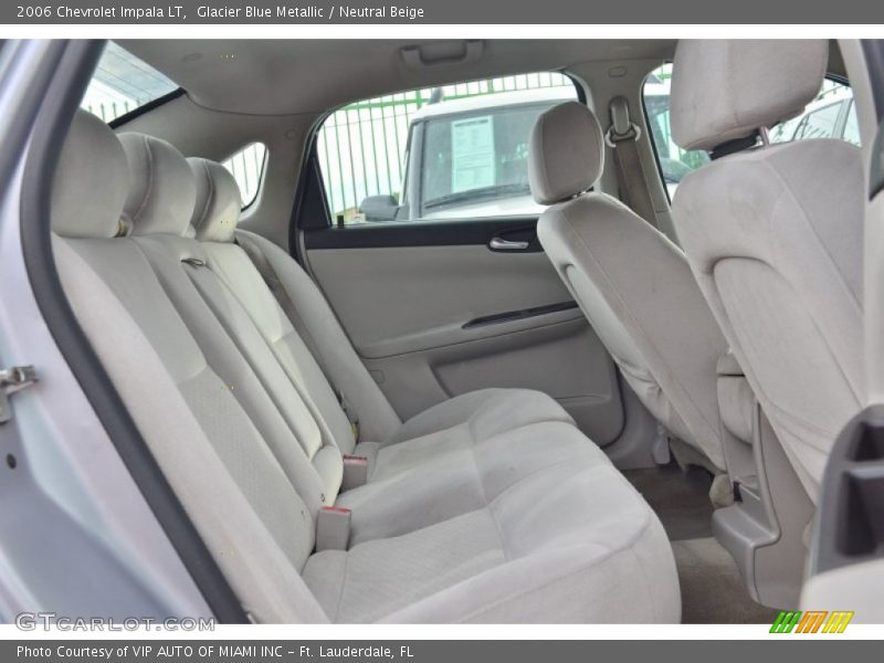 Glacier Blue Metallic / Neutral Beige 2006 Chevrolet Impala LT