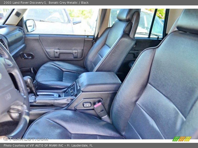 Bonatti Grey Metallic / Black 2003 Land Rover Discovery S