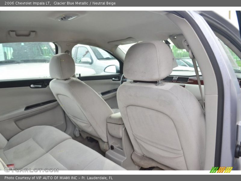 Glacier Blue Metallic / Neutral Beige 2006 Chevrolet Impala LT