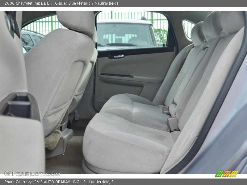 Glacier Blue Metallic / Neutral Beige 2006 Chevrolet Impala LT
