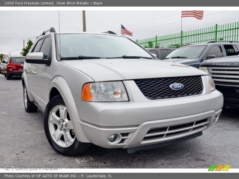 Silver Birch Metallic / Black 2006 Ford Freestyle Limited