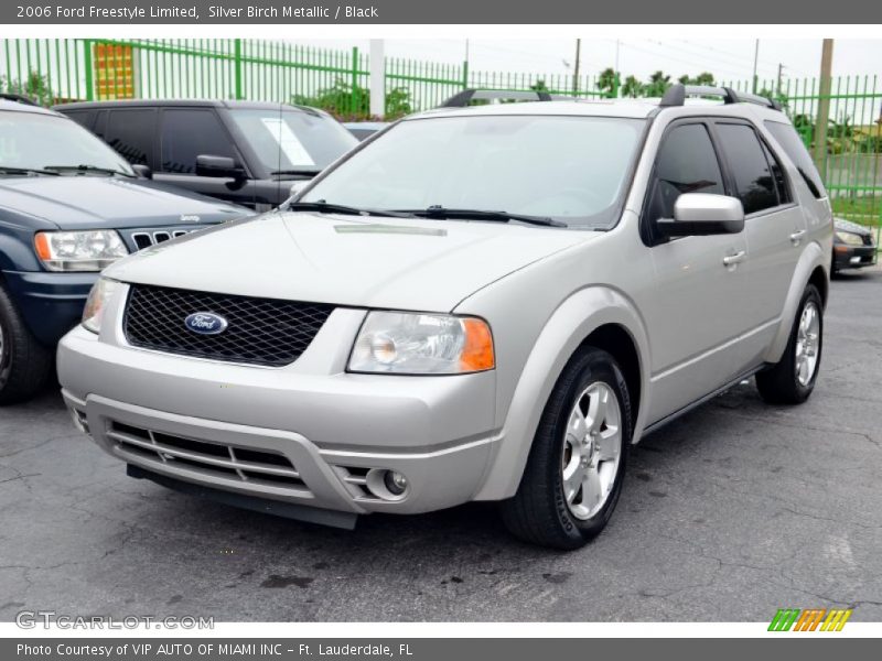 Silver Birch Metallic / Black 2006 Ford Freestyle Limited