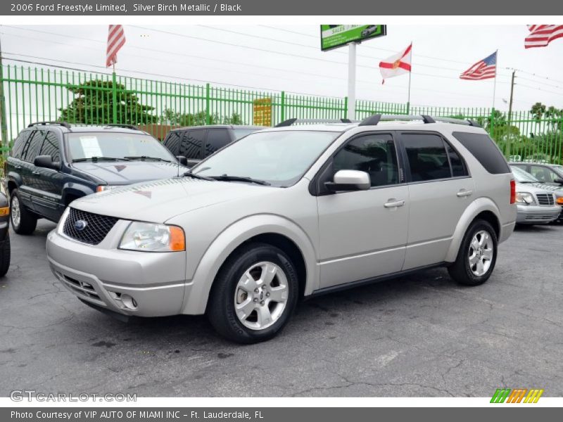 Silver Birch Metallic / Black 2006 Ford Freestyle Limited