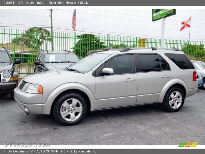 Silver Birch Metallic / Black 2006 Ford Freestyle Limited