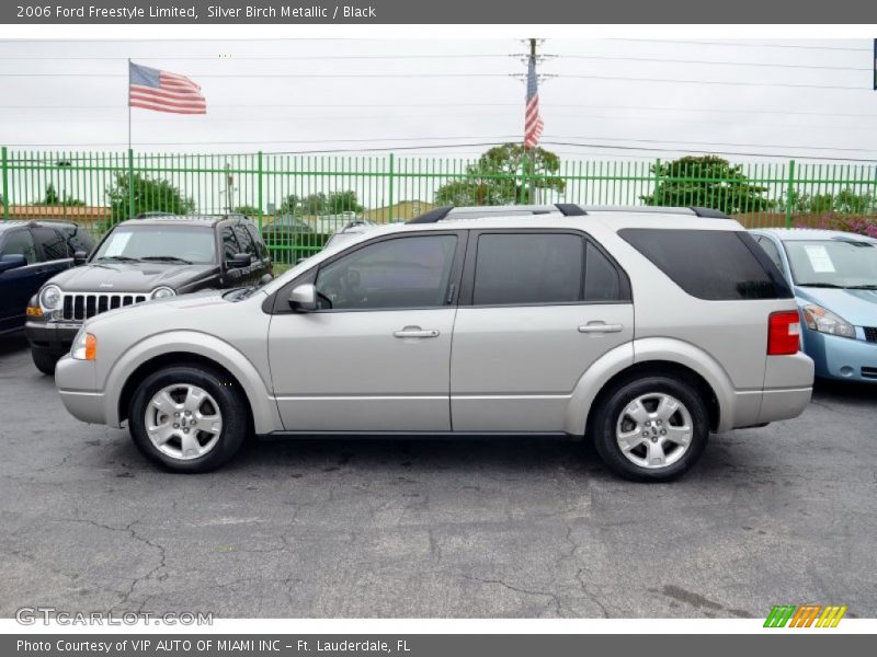 Silver Birch Metallic / Black 2006 Ford Freestyle Limited