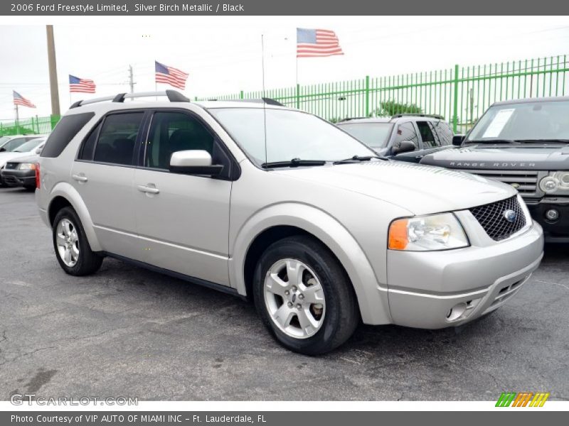 Silver Birch Metallic / Black 2006 Ford Freestyle Limited