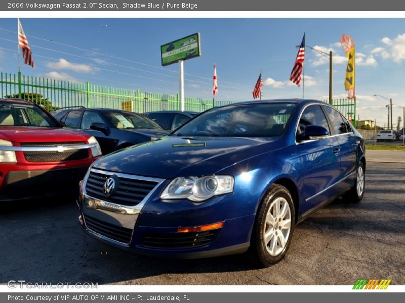 Shadow Blue / Pure Beige 2006 Volkswagen Passat 2.0T Sedan