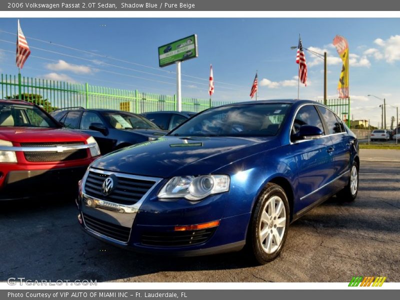 Shadow Blue / Pure Beige 2006 Volkswagen Passat 2.0T Sedan