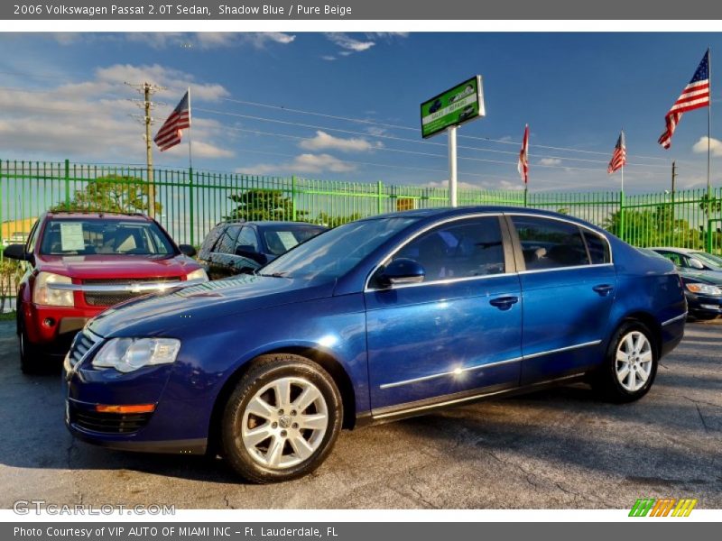 Shadow Blue / Pure Beige 2006 Volkswagen Passat 2.0T Sedan
